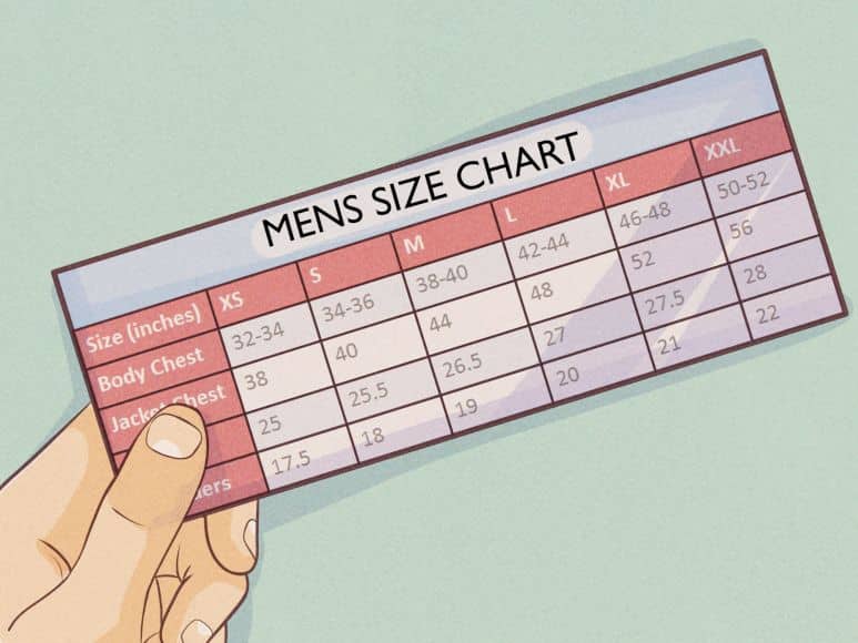 Imagen relacionada con el título: Cómo medir correctamente una talla de chaqueta en 15 pasos