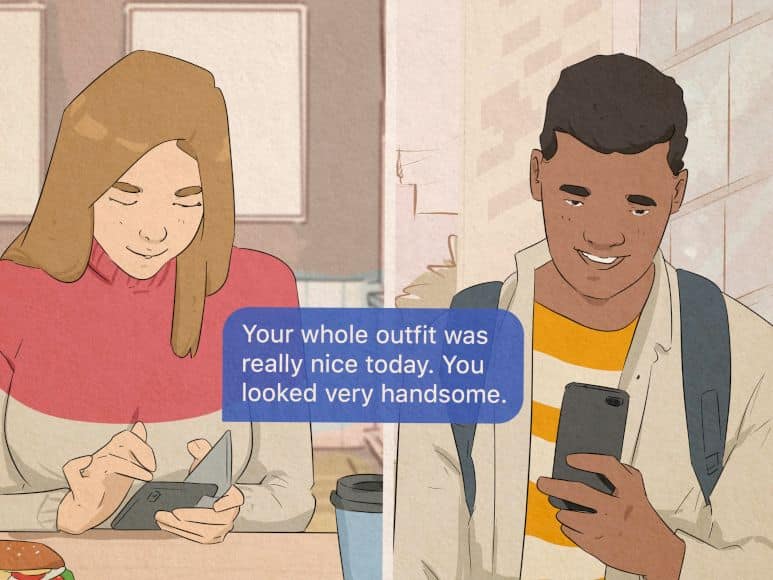 Imagen relacionada con el título: 12 halagos originales para un chico por mensaje